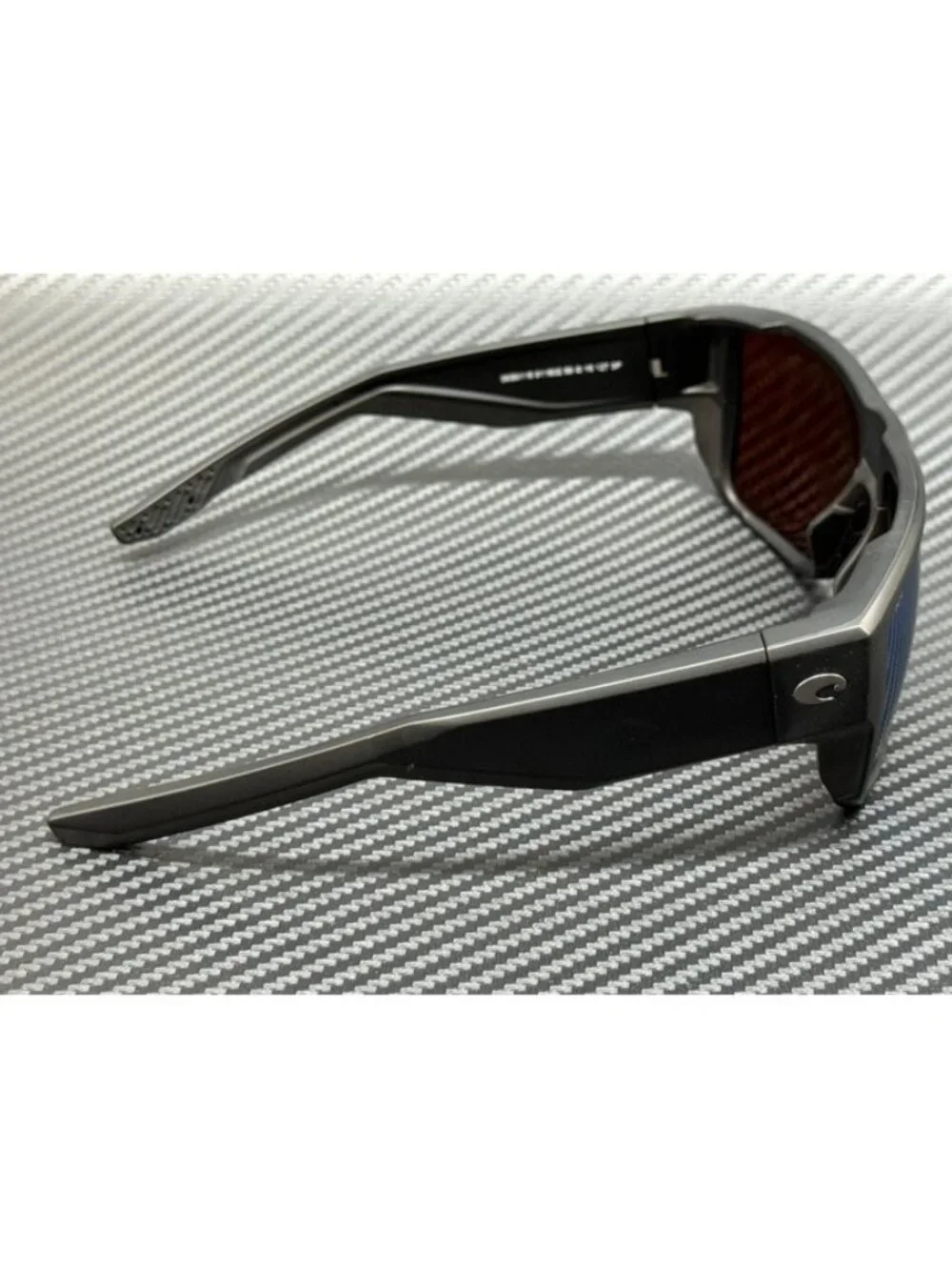New Costa Del Mar Men Matte Black Sunglasses 59-16-127